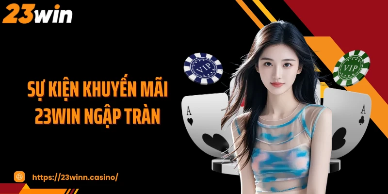 Sự kiện khuyến mãi 23WIN ngập tràn